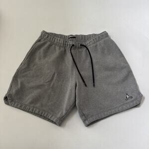 Nike Jordan Signature Fleece Sweat Shorts Script Logo Embroidered Jumpman READ L